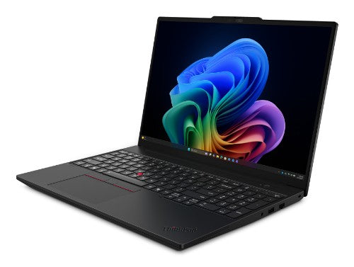 Lenovo ThinkPad T16 Gen 5 (Intel) Copilot+ PC Intel Core Ultra 7 355 Laptop 40.6 cm (16") Touchscreen WUXGA 32 GB LPDDR5x-SDRAM 512 GB SSD Wi-Fi 7 (802.11be) Windows 11 Pro Black Swiss