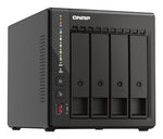 QNAP TS-453E NAS Tower Intel® Celeron® J6412 8 GB 16 TB QNAP Turbo System Black