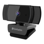 Verbatim 66631 webcam 2 MP 1920 x 1080 pixels USB 2.0 Black