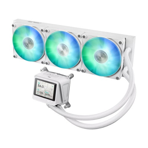 ASUS AYW Gaming LC 360 ARGB LCD White Edition Processor All-in-one liquid cooler 12 cm 1 pc(s)