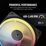 Corsair iCUE LINK LX120-R RGB Computer case Fan 12 cm Black 3 pc(s)