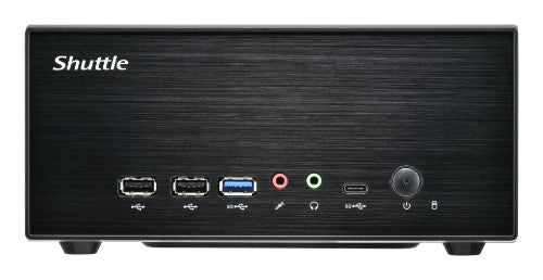 Shuttle XPC slim Barebone XB860G2 - S1851, Intel H860, 1xDP, 2xHDMI, 2 PCIe Slots (1x 16X & 1x X1), 2x Intel LAN (1G + 2.5G), 8x USB, 3x M.2, 24/7 permanent operation