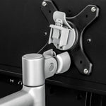 Atdec AWMS-46W35-S monitor mount / stand 46 cm (18.1") Silver Wall