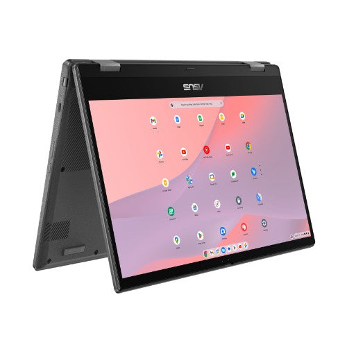 ASUS Chromebook CM14 Flip CM1402FM2A-EC0035 MediaTek Kompanio 520 35.6 cm (14") Touchscreen Full HD 8 GB LPDDR4x-SDRAM 64 GB eMMC Wi-Fi 6 (802.11ax) ChromeOS Grey