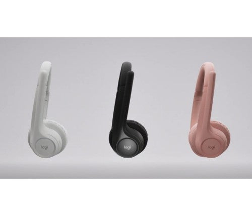 Logitech Zone 300 Headset Wireless Head-band Office/Call center Bluetooth Rose