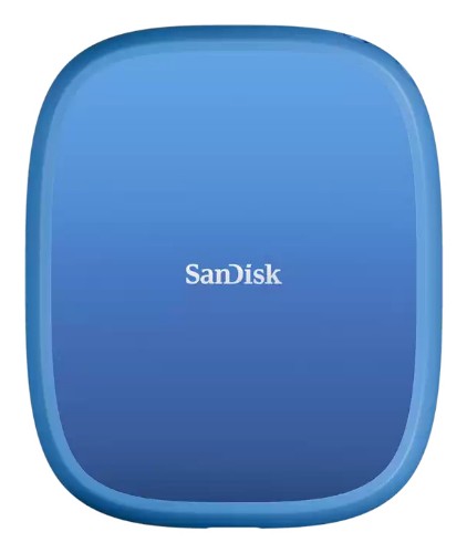 SanDisk SDSSDE62C-2T00-G25 external solid state drive 2 TB USB Type-C 3.2 Gen 2 (3.1 Gen 2) Blue