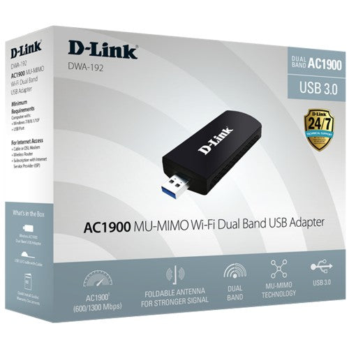 D-Link DWA-192/DSAU WLAN 1900 Mbit/s