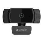 Verbatim 66631 webcam 2 MP 1920 x 1080 pixels USB 2.0 Black