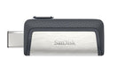 SanDisk Ultra Dual Drive USB Type-C USB flash drive 32 GB USB Type-A / USB Type-C 3.2 Gen 1 (3.1 Gen 1) Black, Silver