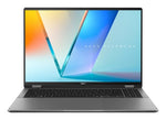 ASUS Vivobook 16 Flip TP3607SA-SI704X Copilot+ PC Intel Core Ultra 7 258V Hybrid (2-in-1) 40.6 cm (16") Touchscreen WUXGA 32 GB LPDDR5x-SDRAM 1 TB SSD Wi-Fi 7 (802.11be) Windows 11 Pro Black, Grey
