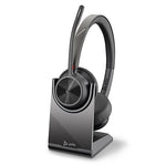 HP Poly Voyager 4320 Microsoft Teams Certified Headset +BT700 dongle +Charging Stand