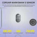 Corsair SCIMITAR ELITE WIRELESS SE mouse Gaming Right-hand RF Wireless + Bluetooth Optical 33000 DPI