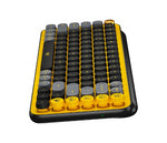 Logitech 920-010577 keyboard Universal Bluetooth English Black, Grey, Yellow