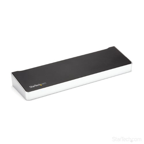 StarTech.com 4K USB-C Dock, Triple UHD 4K Monitor Docking Station, Mac & Windows, USB C to HDMI & DisplayPort, 60W Power Delivery, 5x USB 5Gbps Hub - TAA