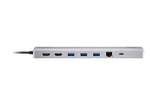 ATEN UH3240-AT laptop dock/port replicator Wired USB Type-C Silver