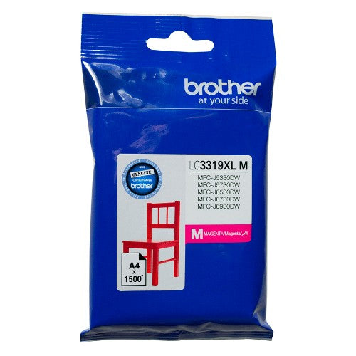 Brother LC3319XLM ink cartridge 1 pc(s) Original High (XL) Yield Magenta