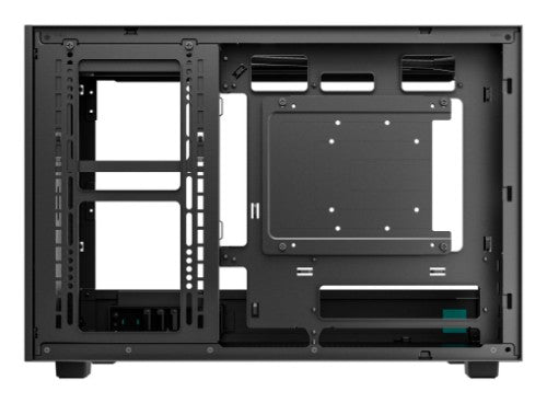 DeepCool CH260 WOOD Micro Tower Black, Wood