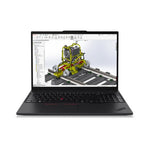 Lenovo ThinkPad P16s Gen 4 (AMD) Copilot+ PC AMD Ryzen™ 7 PRO 350 Mobile workstation 40.6 cm (16") Touchscreen WUXGA 32 GB DDR5-SDRAM 1 TB SSD Wi-Fi 7 (802.11be) Windows 11 Pro English Black