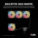Corsair iCUE LINK LX140-R RGB Computer case Fan 14 cm Black 2 pc(s)