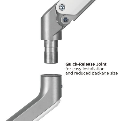 Brateck Counterbalance Monitor Arm 81.3 cm (32") Desk Graphite
