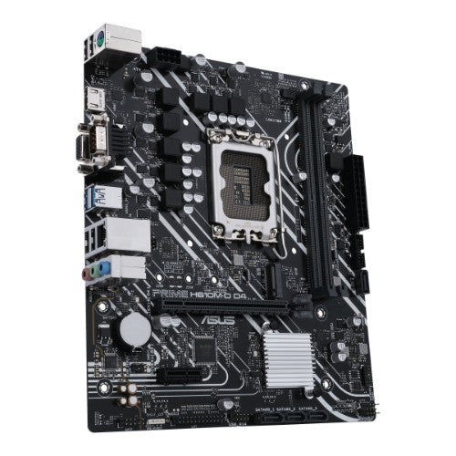 ASUS PRIME H610M-D D4-CSM motherboard Intel H610 LGA 1700 micro ATX
