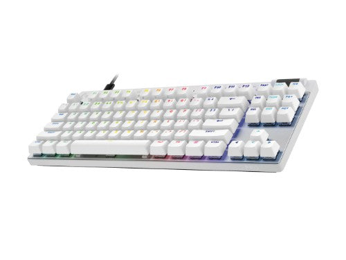 Logitech G 920-013243 keyboard Gaming USB English White