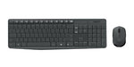 Logitech 920-007937 keyboard Mouse included Home RF Wireless English Grey