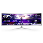 Philips Evnia 8000 49M2C8900L/75 computer monitor 124.5 cm (49") 5120 x 1440 pixels Dual QHD QD-OLED White