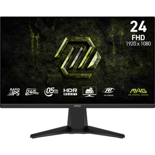 MSI MAG 255F X24 computer monitor 62.2 cm (24.5") 1920 x 1080 pixels Full HD LCD Black