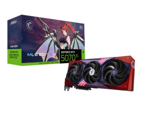 MSI GeForce RTX 5070 Ti 16G MLG EDITION OC NVIDIA 16 GB GDDR7