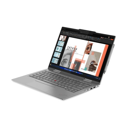 Lenovo ThinkPad X1 2-in-1 Gen 9 Intel Core Ultra 7 155U Hybrid (2-in-1) 35.6 cm (14") Touchscreen WUXGA 32 GB LPDDR5x-SDRAM 512 GB SSD Wi-Fi 6E (802.11ax) Windows 11 Pro Grey
