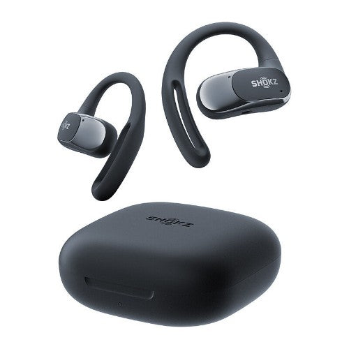 SHOKZ OpenFit Air Headset Wireless Ear-hook Calls/Music/Sport/Everyday Bluetooth Black