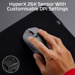 HyperX Pulsefire Haste 2 Pro - 4K Wireless Gaming Mouse