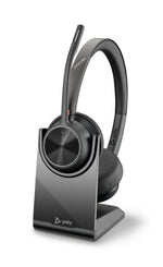 HP Poly Voyager 4320 USB-C Headset +BT700 dongle +Charging Stand