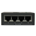StarTech.com 4-Port Gigabit Midspan - PoE+ Injector - 802.3at/af