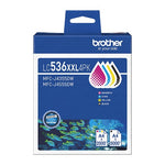 Brother LC536XXL4PK ink cartridge 4 pc(s) Original Extra (Super) High Yield Black, Cyan, Magenta, Yellow