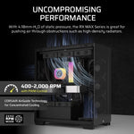 Corsair iCUE LINK RX120 MAX Computer case Fan 12 cm Black 1 pc(s)