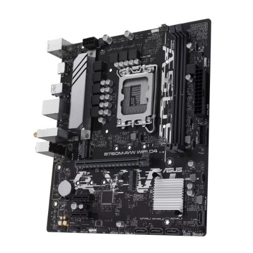 ASUS B760M-AYW WIFI D4 motherboard Intel B760 LGA 1700 micro ATX