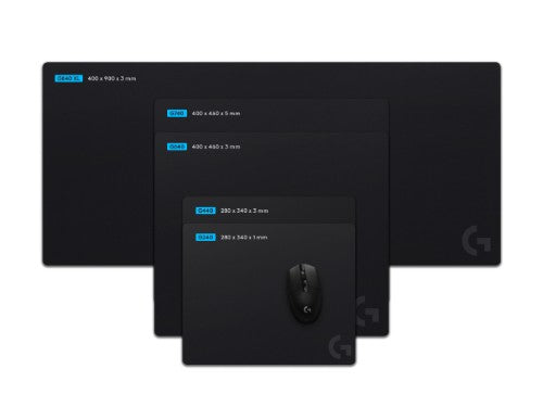 Logitech G 943-000787 mouse pad Gaming mouse pad Black