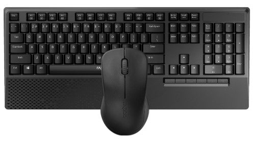 Rapoo X1960 keyboard Mouse included RF Wireless Black