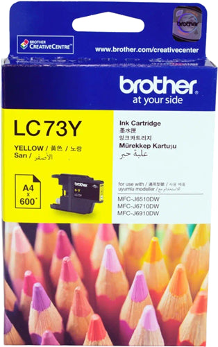 Brother LC73Y ink cartridge 1 pc(s) Original Yellow