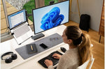 Kensington Pro Fit Ergo KB675 EQ TKL keyboard Home/Office USB + RF Wireless + Bluetooth QWERTY US English Black