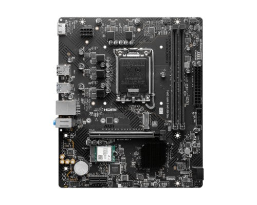 MSI PRO H610M-S WIFI DDR4 motherboard Intel H610 LGA 1700 micro ATX