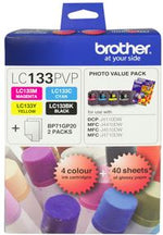 Brother LC133PVP ink cartridge 4 pc(s) Original Black, Cyan, Magenta, Yellow
