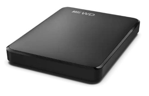 Western Digital Elements Portable (USB-C) external hard drive 1 TB 2.5" USB Type-C 3.2 Gen 1 (3.1 Gen 1) Black