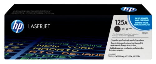 HP 125A Black Original LaserJet Toner Cartridge