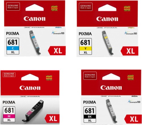 Canon CLI681XLVP ink cartridge 4 pc(s) Original Black, Cyan, Magenta, Yellow