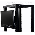 StarTech.com Universal VESA LCD Monitor Mounting Bracket for 19in Rack or Cabinet
