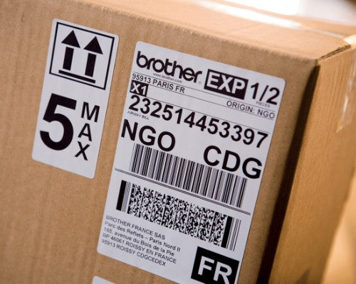 Brother QL-1110NWB label printer Direct thermal 300 x 300 DPI 110 mm/sec Wired & Wireless Ethernet LAN DK Wi-Fi Bluetooth