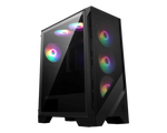 MSI MAG Forge 120A AIRFLOW Midi Tower Black, Transparent